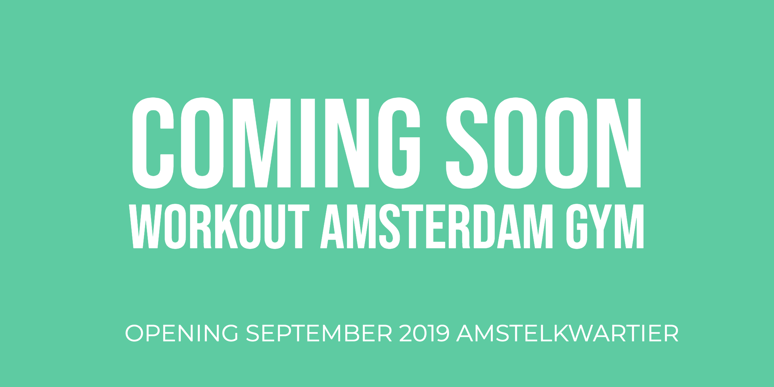 Workout Amsterdam Amstelkwartier